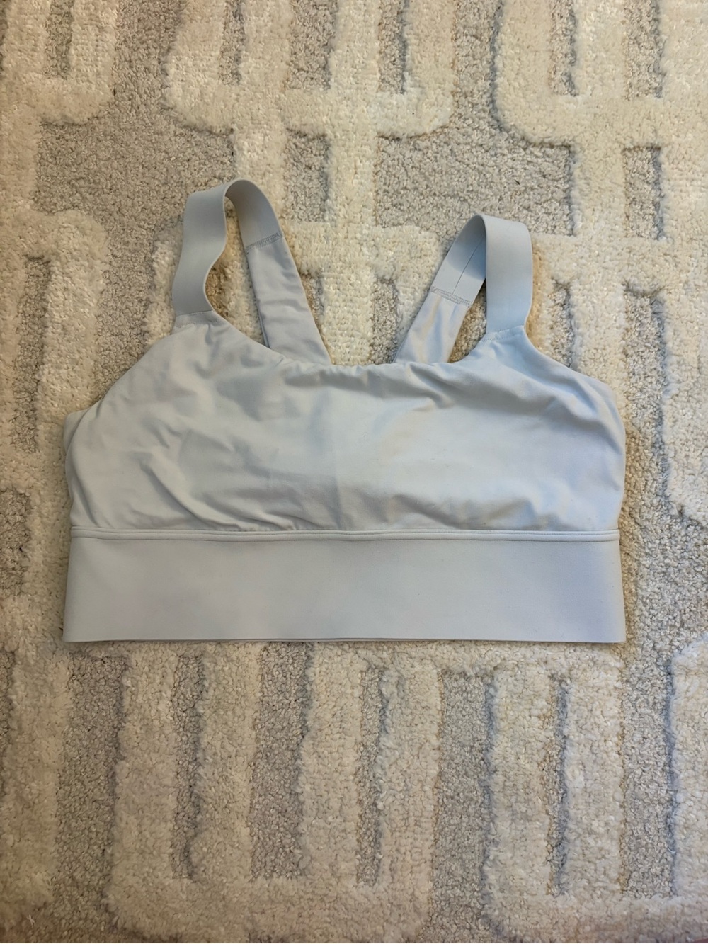 Light Blue Women's Seamless Comfort Bra